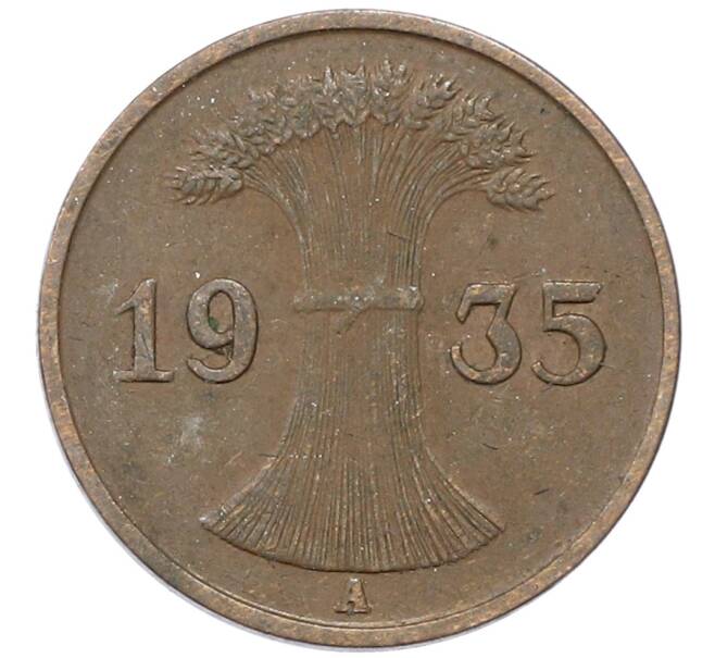 Монета 1 рейхспфенниг 1935 года A Германия (Артикул: M2-88975) — Фото №1