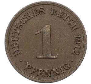 1 пфенниг 1912 года A Германия — Фото №1