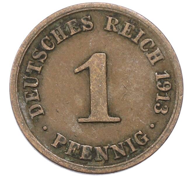 Монета 1 пфенниг 1913 года A Германия (Артикул: M2-88981) — Фото №1