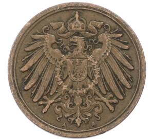 1 пфенниг 1913 года A Германия — Фото №2