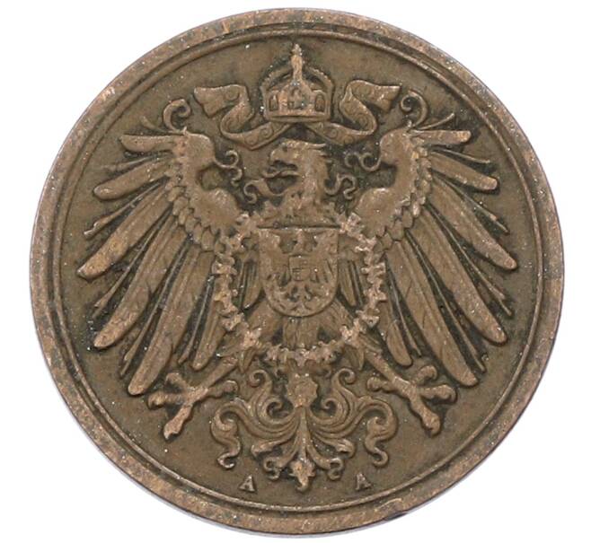 Монета 1 пфенниг 1913 года A Германия (Артикул: M2-88981) — Фото №2