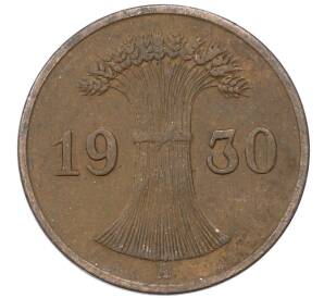 1 рейхспфенниг 1930 года A Германия — Фото №1