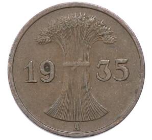 1 рейхспфенниг 1935 года A Германия — Фото №1