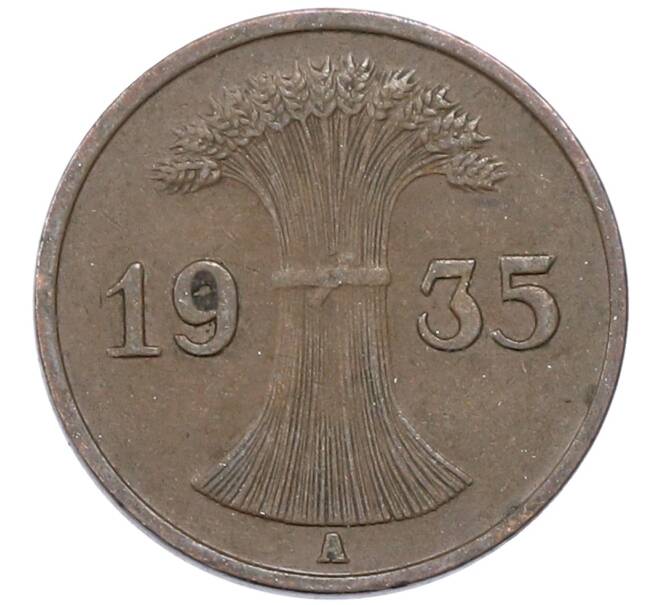 Монета 1 рейхспфенниг 1935 года A Германия (Артикул: M2-89000) — Фото №1