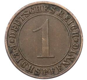 1 рейхспфенниг 1935 года A Германия — Фото №2