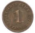 Монета 1 пфенниг 1911 года D Германия (Артикул: M2-89003) — Фото №1