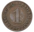 Монета 1 рейхспфенниг 1925 года E Германия (Артикул: M2-89005) — Фото №2