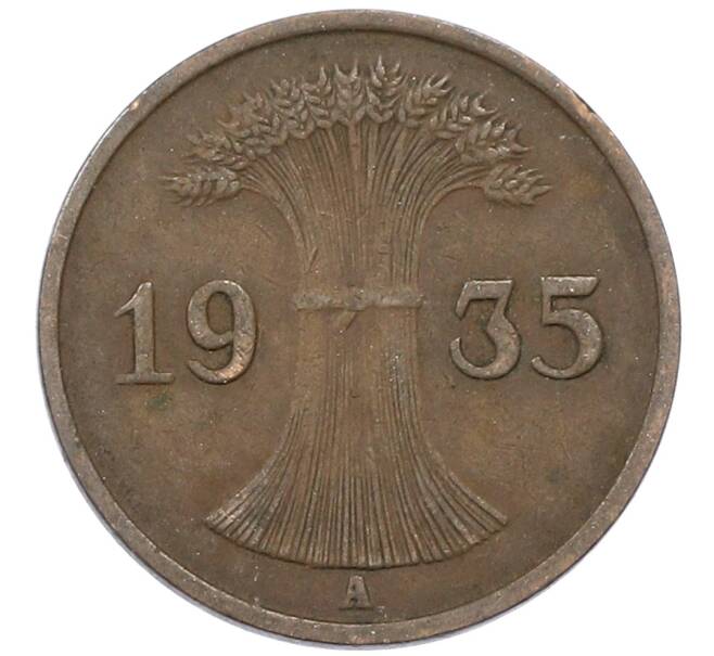 Монета 1 рейхспфенниг 1935 года A Германия (Артикул: M2-89013) — Фото №1