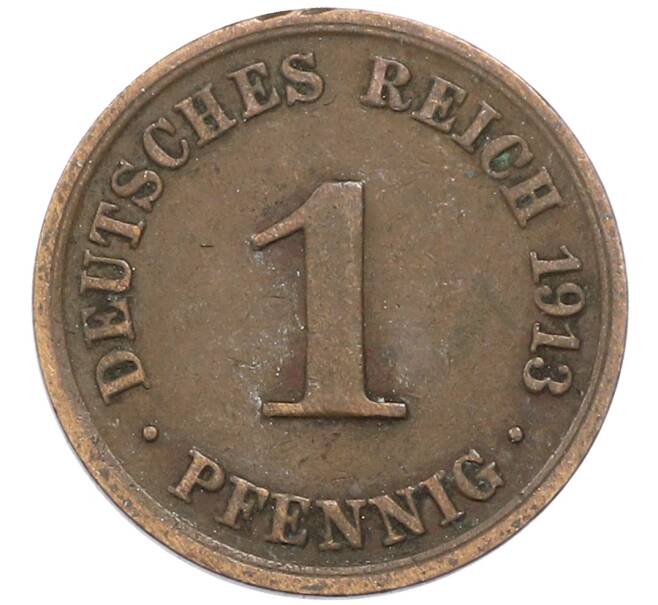 Монета 1 пфенниг 1913 года A Германия (Артикул: M2-89015) — Фото №1