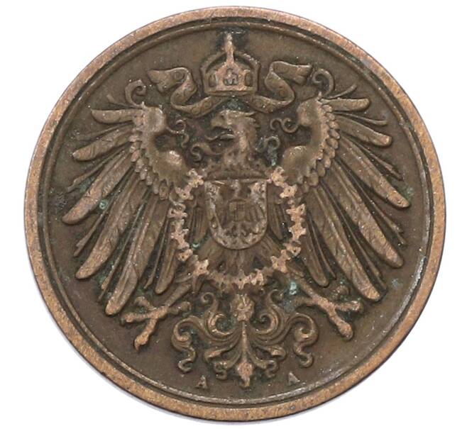 Монета 1 пфенниг 1913 года A Германия (Артикул: M2-89015) — Фото №2