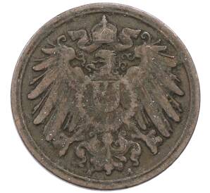 1 пфенниг 1908 года A Германия — Фото №2