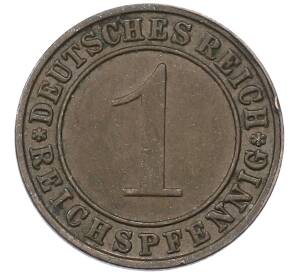 1 рейхспфенниг 1935 года E Германия — Фото №2