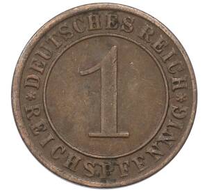1 рейхспфенниг 1934 года A Германия — Фото №2