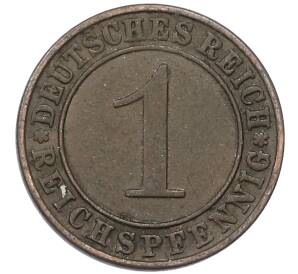 1 рейхспфенниг 1934 года A Германия — Фото №2