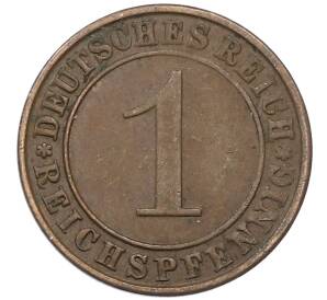 1 рейхспфенниг 1936 года A Германия — Фото №2