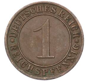 1 рейхспфенниг 1933 года A Германия — Фото №2