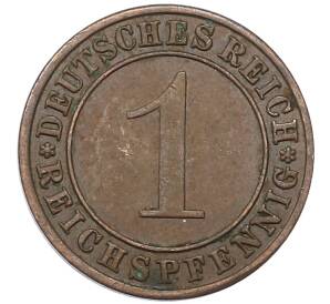 1 рейхспфенниг 1936 года A Германия — Фото №2