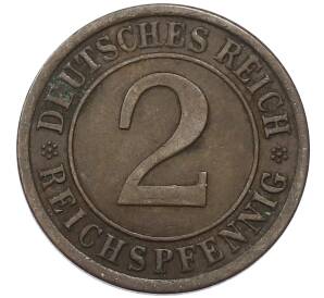 2 рейхспфеннига 1924 года A Германия — Фото №2
