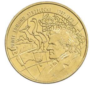 2 злотых 1997 года Польша «Польские путешественники — Павел Эдмунд Стшелецкий» — Фото №1