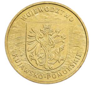2 злотых 2004 года Польша «Регионы Польши — Куявско-Поморское воеводство» — Фото №1