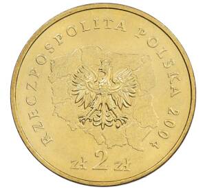2 злотых 2004 года Польша «Регионы Польши — Куявско-Поморское воеводство» — Фото №2