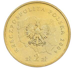 2 злотых 2004 года Польша «Регионы Польши — Люблинское воеводство» — Фото №2