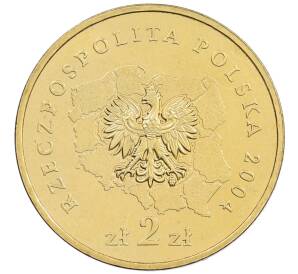 2 злотых 2004 года Польша «Регионы Польши — Подкарпатское воеводство» — Фото №2