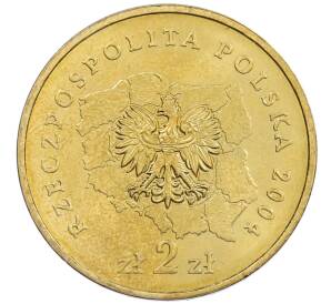 2 злотых 2004 года Польша «Регионы Польши — Малопольское воеводство» — Фото №2