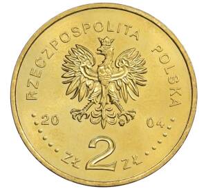 2 злотых 2004 года Польша «15 лет Сенату Республики Польша» — Фото №2