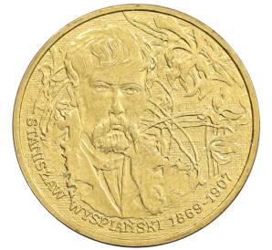 2 злотых 2004 года Польша «Художники Польши 19-20 века — Станислав Выспяньский» — Фото №1