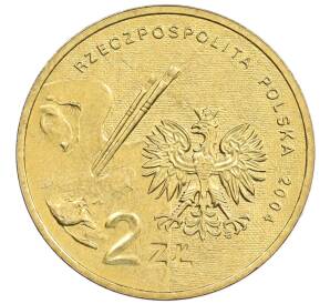 2 злотых 2004 года Польша «Художники Польши 19-20 века — Станислав Выспяньский» — Фото №2