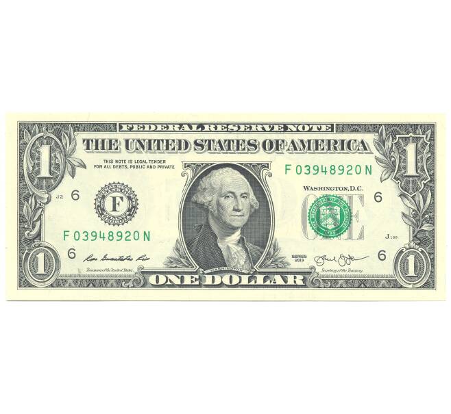 1 доллар 2013 года США (Артикул B2-4462)