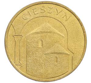 2 злотых 2005 года Польша «Древние города Польши — Цешин» — Фото №1