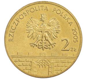 2 злотых 2005 года Польша «Древние города Польши — Цешин» — Фото №2
