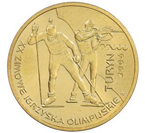 2 злотых 2006 года Польша «XX зимние Олимпийские игры 2006 в Турине» — Фото №1