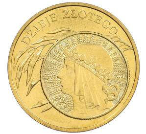 2 злотых 2006 года Польша «История польского злотого — 10 злотых 1932 года» — Фото №1