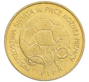 2 злотых 2006 года Польша «Чемпионат мира по футболу 2006» — Фото №1