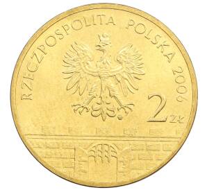 2 злотых 2006 года Польша «Древние города Польши — Сандомир» — Фото №2