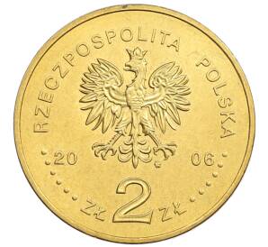 2 злотых 2006 года Польша «Памятники Польши — Церковь в Хачуве» — Фото №2