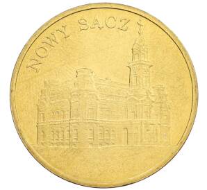 2 злотых 2006 года Польша «Древние города Польши — Новы-Сонч» — Фото №1