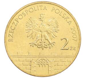 2 злотых 2007 года Польша «Древние города Польши — Ломжа» — Фото №2