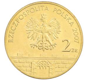 2 злотых 2007 года Польша «Древние города Польши — Рацибуж» — Фото №2