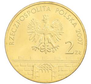 2 злотых 2007 года Польша «Древние города Польши — Тарнув» — Фото №2