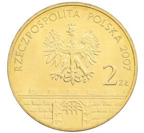 2 злотых 2007 года Польша «Древние города Польши — Бжег» — Фото №2