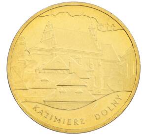 2 злотых 2008 года Польша «Памятники Польши — Казимеж-Дольны» — Фото №1
