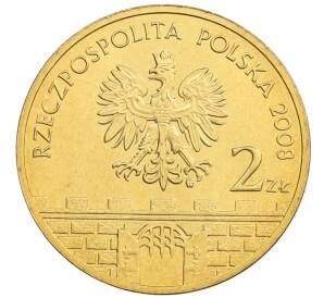 2 злотых 2008 года Польша «Древние города Польши — Конин» — Фото №2