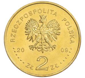 2 злотых 2009 года Польша «Польский путь к свободе — всеобщие выборы 4 июня 1989» — Фото №2