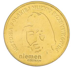 2 злотых 2009 года Польша «История польской музыки — Чеслав Немен» — Фото №1