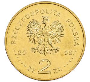 2 злотых 2009 года Польша «Города Польши — Ченстохова» — Фото №2