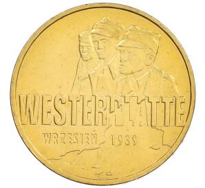 2 злотых 2009 года Польша «Оборона Вестерплатте в сентябре 1939» — Фото №1